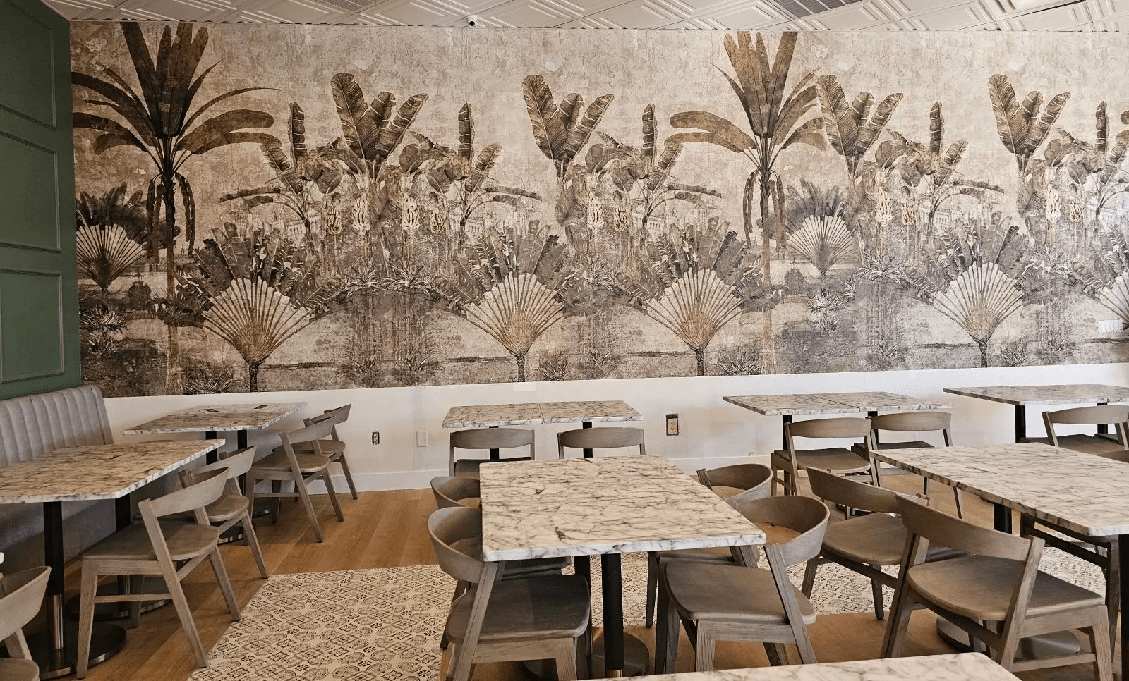 commercial wallpapering